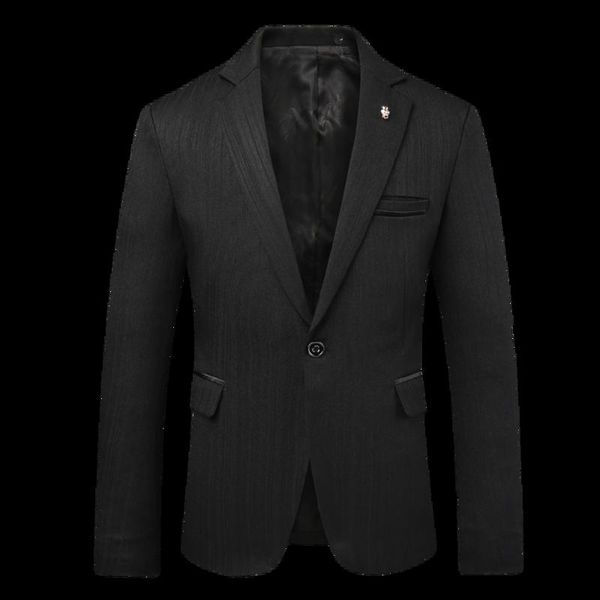 men's suits & blazers striped leisure blazer business casual party dress suit jacket slim fit male single buckle fashion outerwear coat, White;black
men's suits & blazers striped leisure blazer business casual party dress suit jacket slim fit male single buckle fashion outerwear coat, White;black