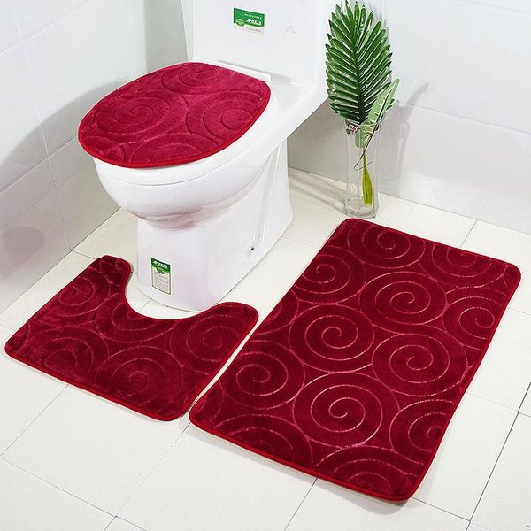 bath mats 3pcs/set bathroom mat toilet rugs flannel anti slip shower carpets household lid cover room rug floor
bath mats 3pcs/set bathroom mat toilet rugs flannel anti slip shower carpets household lid cover room rug floor