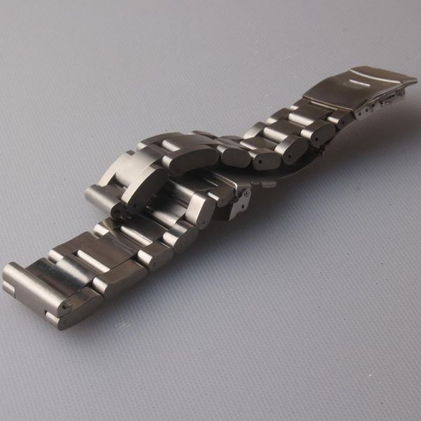 watch bands solid links watchbands 22mm 24mm 26mm silver heavy stainless steel folding buckle bracelet for mechinal watches men, Black;brown
watch bands solid links watchbands 22mm 24mm 26mm silver heavy stainless steel folding buckle bracelet for mechinal watches men, Black;brown