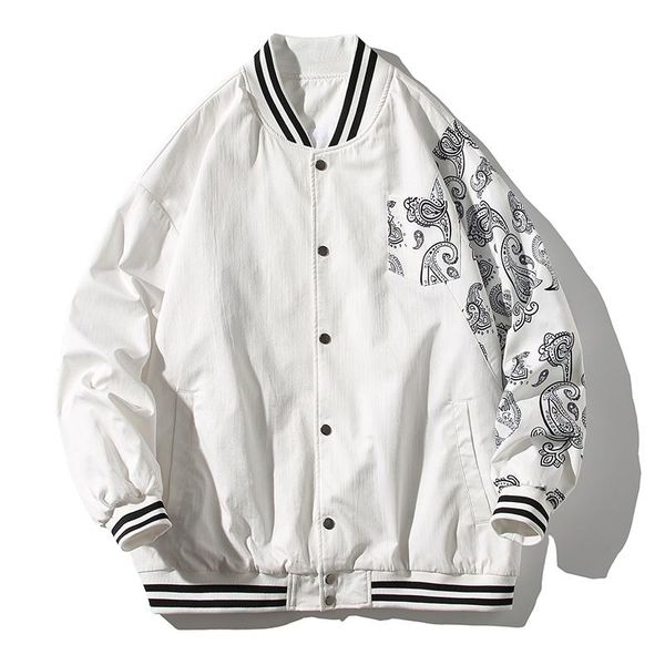 men's jackets autumn baseball jacket men patchwork printed button coat fashion causal street striped loose outerwear clothing male plus, Black;brown
men's jackets autumn baseball jacket men patchwork printed button coat fashion causal street striped loose outerwear clothing male plus, Black;brown