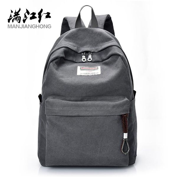 backpack manjianghong personality fashion canvas leisure wild multi-purpose travel bag large capacity simple student
backpack manjianghong personality fashion canvas leisure wild multi-purpose travel bag large capacity simple student