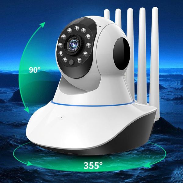 cameras 3mp 1080p high-definition automatic tracking home security camera antenna human body wireless wifi network baby monitor
cameras 3mp 1080p high-definition automatic tracking home security camera antenna human body wireless wifi network baby monitor