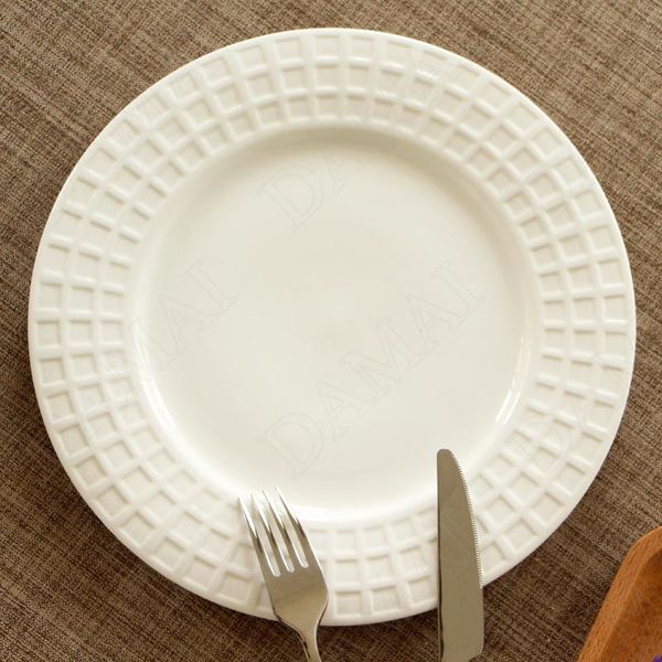 dishes & plates european ceramic plate simplicity relief decorative western steak dish dining table fruit salad home kitchen tableware
dishes & plates european ceramic plate simplicity relief decorative western steak dish dining table fruit salad home kitchen tableware