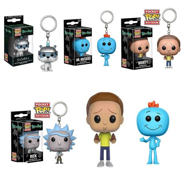 2021 rick and morty funko pop key chain model pendant film peripheral cartoon pendants accessories, Silver
2021 rick and morty funko pop key chain model pendant film peripheral cartoon pendants accessories, Silver