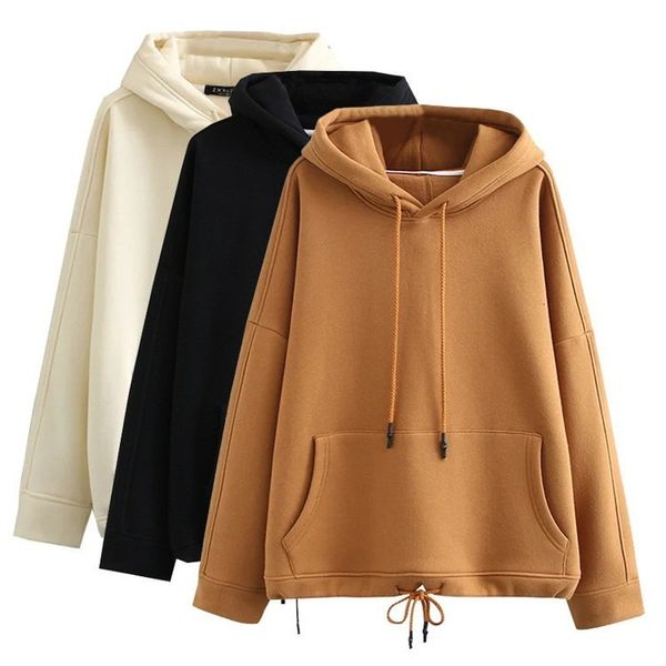 women's hoodies & sweatshirts kangaroo pocket oversized female sweatshirt fall casual winter batwing ladies of cord pullovers, Black
women's hoodies & sweatshirts kangaroo pocket oversized female sweatshirt fall casual winter batwing ladies of cord pullovers, Black