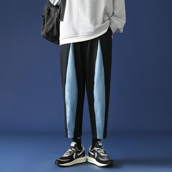 men's pants woman loose harem hip hop fashion jogger sweatpants male 2021 casual patchwork straight leg trousers 3xl, Black
men's pants woman loose harem hip hop fashion jogger sweatpants male 2021 casual patchwork straight leg trousers 3xl, Black