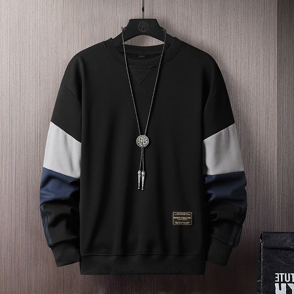 t-shirt 2021 autumn long sve bottoming shirt round ne pullover men's sweater, Black
t-shirt 2021 autumn long sve bottoming shirt round ne pullover men's sweater, Black