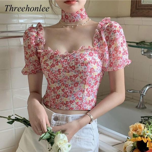 women's blouses & shirts pink floral women korean casual 2021 summer cold shoulder female vintage slim designer lady chiffon top, White
women's blouses & shirts pink floral women korean casual 2021 summer cold shoulder female vintage slim designer lady chiffon top, White