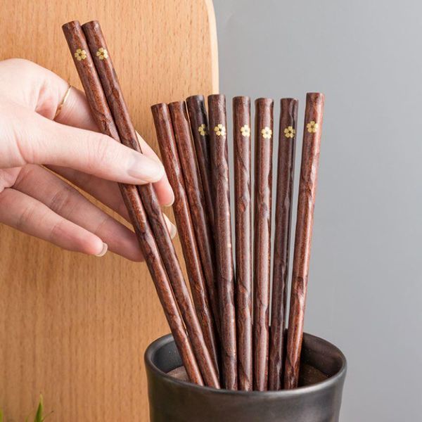 chopsticks 10 pairs japanese reusable sakura handmade bamboo natural wood chinese set
chopsticks 10 pairs japanese reusable sakura handmade bamboo natural wood chinese set