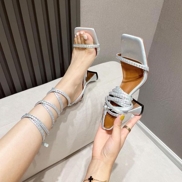 sandals high heels women 2021 zar a fashion rhinestone square toe summer cross strap women's shoes plus size, Black
sandals high heels women 2021 zar a fashion rhinestone square toe summer cross strap women's shoes plus size, Black