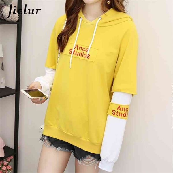 hipster hoodies autumn long sleeve women letter embroidery harajuku chic ladies hoodie spell color poleron mujer m-xl 210426, Black
hipster hoodies autumn long sleeve women letter embroidery harajuku chic ladies hoodie spell color poleron mujer m-xl 210426, Black