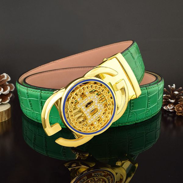 brand belt 2021 new leather belt men's automatic buckle green trouser korean fashion young people's fortunes change, Black;brown
brand belt 2021 new leather belt men's automatic buckle green trouser korean fashion young people's fortunes change, Black;brown
