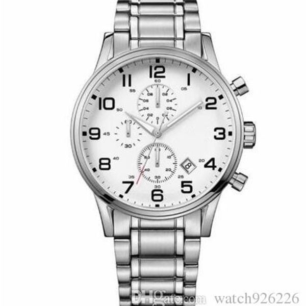 designer watches designer watch luxury watch 1513182 white chronograph dial stainless steel bracelet men's, Slivery;brown
designer watches designer watch luxury watch 1513182 white chronograph dial stainless steel bracelet men's, Slivery;brown
