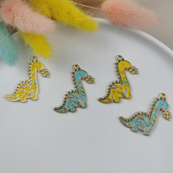 charms 10pcs alloy accessories fun colored dinosaur brachiosaurus small pendant keychain material diy handmade charm, Bronze;silver
charms 10pcs alloy accessories fun colored dinosaur brachiosaurus small pendant keychain material diy handmade charm, Bronze;silver