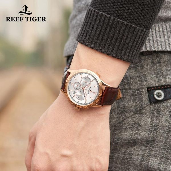 wristwatches reef tiger/rt 2021 luxury dress designer watch luminous watches gold white dial brown leather strap quartz, Slivery;brown
wristwatches reef tiger/rt 2021 luxury dress designer watch luminous watches gold white dial brown leather strap quartz, Slivery;brown