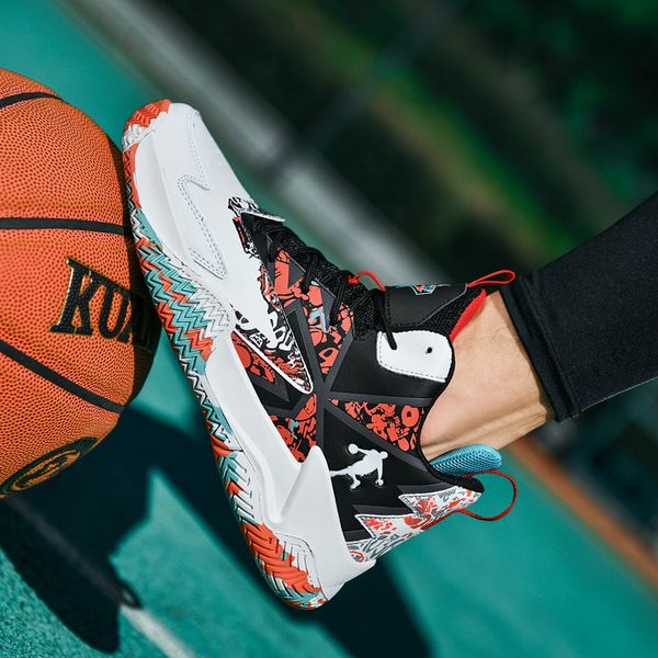 high basketball shoespu material solidrunning shoes for young studentscompetition training
high basketball shoespu material solidrunning shoes for young studentscompetition training