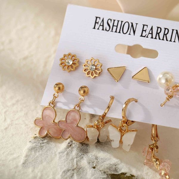 70% off luxury jewelry simple bohemian style earrings butterfly powder crystal earring set, Golden;silver
70% off luxury jewelry simple bohemian style earrings butterfly powder crystal earring set, Golden;silver