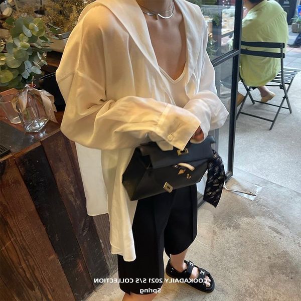 women's jackets cookadaily_ slightly drunk and thoroughly adjusted two-piece shirt set navy collar coat thin sunscreen, Black;brown
women's jackets cookadaily_ slightly drunk and thoroughly adjusted two-piece shirt set navy collar coat thin sunscreen, Black;brown