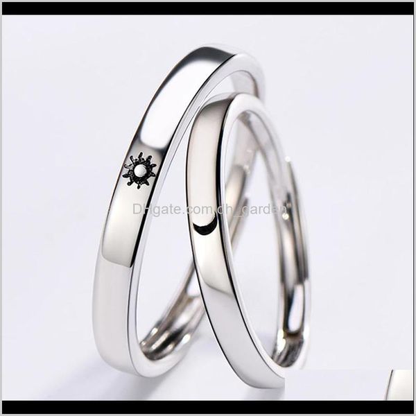 rings korea simple couple sun moon adjustable fashion womens wedding anniversary ring jewelry gift for romantic valentines day drop delivery, Slivery;golden
rings korea simple couple sun moon adjustable fashion womens wedding anniversary ring jewelry gift for romantic valentines day drop delivery, Slivery;golden