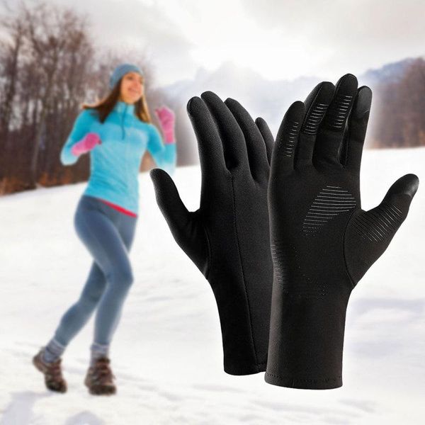 cycling gloves ski winter warm windproof waterproof anti-slip fleece thermal touch screen bike running, Black
cycling gloves ski winter warm windproof waterproof anti-slip fleece thermal touch screen bike running, Black