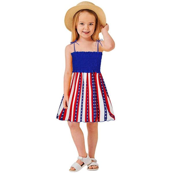 girl's dresses american flag print 4th of-july for toddler baby girl sleeveless suspended dress children summer vestidos, Red;yellow
girl's dresses american flag print 4th of-july for toddler baby girl sleeveless suspended dress children summer vestidos, Red;yellow