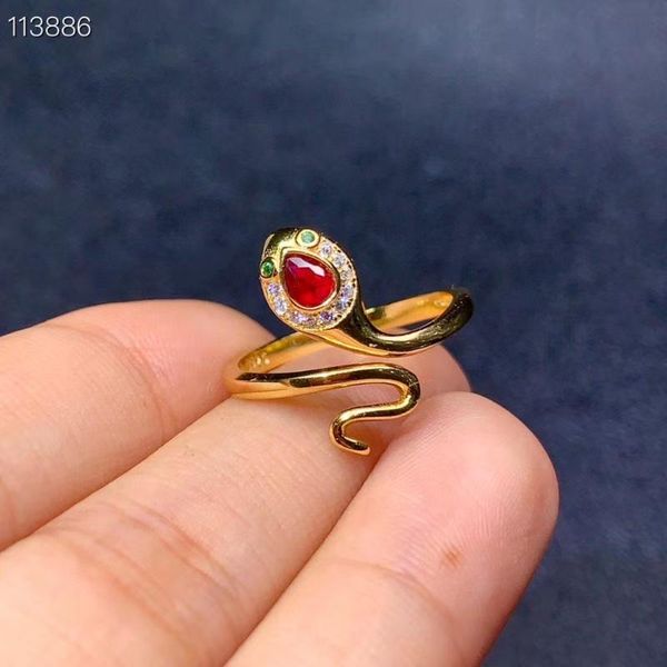 cluster rings snake style fashion ruby ring for women silver fine jewelry certified waterdrop natural gem party gift birthstone adjustable, Golden;silver
cluster rings snake style fashion ruby ring for women silver fine jewelry certified waterdrop natural gem party gift birthstone adjustable, Golden;silver