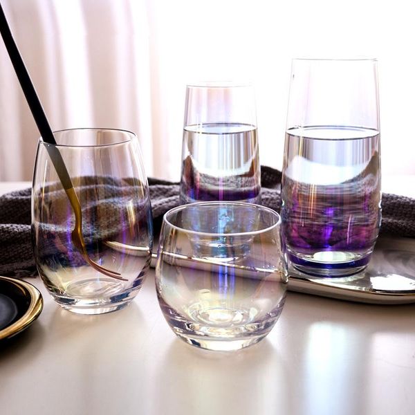 heat resistant electroplating colorful glass cup beer coffee water cups transparent drink dessert milk for gift wine glasses
heat resistant electroplating colorful glass cup beer coffee water cups transparent drink dessert milk for gift wine glasses