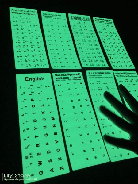 luminescent sticker thai hebrew french russian spanish japanese arabic glowing lumious 11 12 13 14 15 17 inch keyboard stickers covers
luminescent sticker thai hebrew french russian spanish japanese arabic glowing lumious 11 12 13 14 15 17 inch keyboard stickers covers
