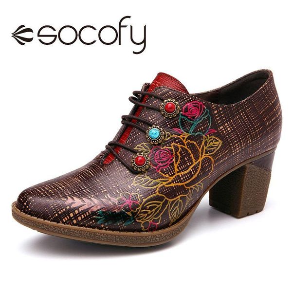 dress shoes socofy leather plaid beaded floral elastic strings block high heel pumps women botas mujer 2021, Black
dress shoes socofy leather plaid beaded floral elastic strings block high heel pumps women botas mujer 2021, Black