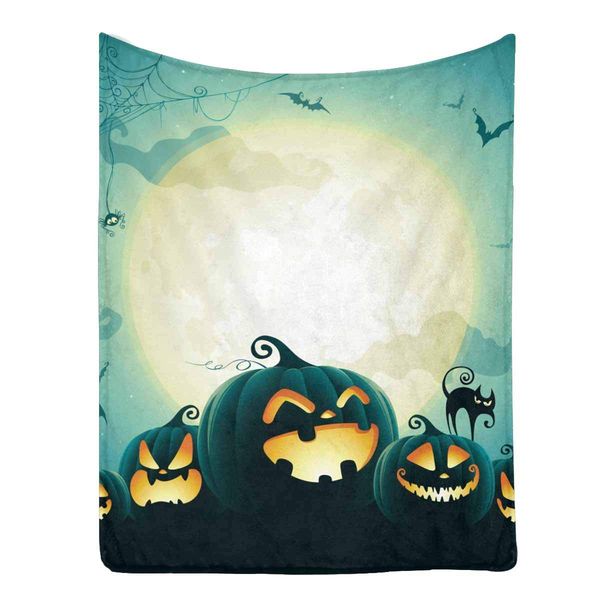 Halloween Pumpkins Microfleece Blanket Super Soft Cozy Warm Breathable Blanket
Halloween Pumpkins Microfleece Blanket Super Soft Cozy Warm Breathable Blanket