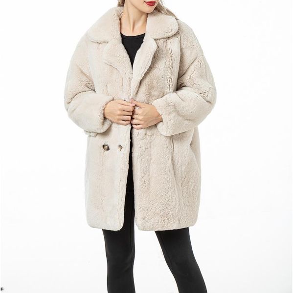 women's fur & faux women real natural rex coat jacket plus size purple gray beige brown color 2021 winter warn classic outwear furry, Black
women's fur & faux women real natural rex coat jacket plus size purple gray beige brown color 2021 winter warn classic outwear furry, Black