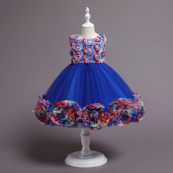 girl's dresses 2021 flower birthday banquet rainbow stitching dress elegant wedding white first holy communion loop, Red;yellow
girl's dresses 2021 flower birthday banquet rainbow stitching dress elegant wedding white first holy communion loop, Red;yellow