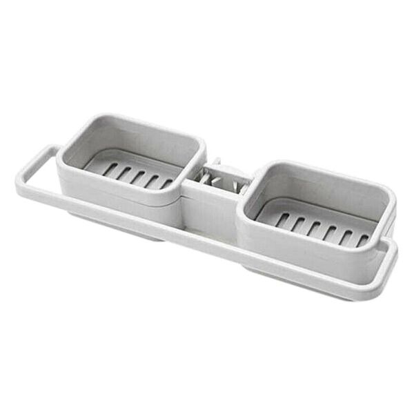 household kitchen sink faucet sponge soap storage manager adjustable drain rack shelf & organization
household kitchen sink faucet sponge soap storage manager adjustable drain rack shelf & organization