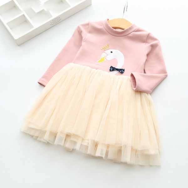 girls dress long sleeve splicing spring autumn baby cartoon princess es kid clothes for 3-7 years 210515, Red;yellow
girls dress long sleeve splicing spring autumn baby cartoon princess es kid clothes for 3-7 years 210515, Red;yellow