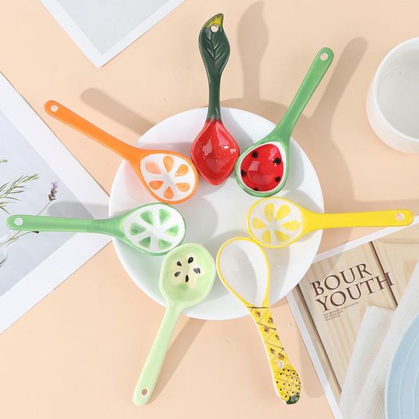 spoons 1pcs ceramic household tableware watermelon pineapple rest tropical fruit dessert
spoons 1pcs ceramic household tableware watermelon pineapple rest tropical fruit dessert