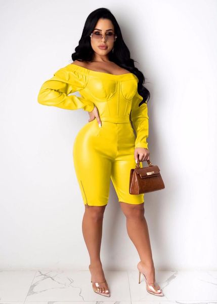 women's jumpsuits & rompers dpsde 2021 women spring street casual style long sleeve card shoulder pure color short pants, Black;white
women's jumpsuits & rompers dpsde 2021 women spring street casual style long sleeve card shoulder pure color short pants, Black;white