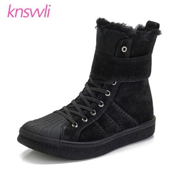 boots winter wool warm snow women lace up shell round toe short fur ankle woman botas de mujer flat shoes, Black
boots winter wool warm snow women lace up shell round toe short fur ankle woman botas de mujer flat shoes, Black