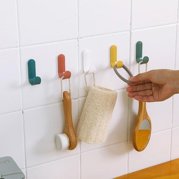 hooks & rails 4pcs/set self adhesive wall hangers towel plastic door hat racks keys hanger organizer home decor
hooks & rails 4pcs/set self adhesive wall hangers towel plastic door hat racks keys hanger organizer home decor