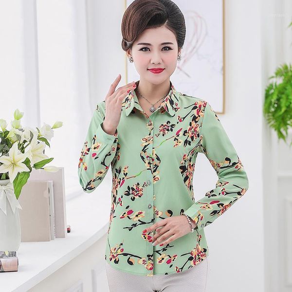 printed blouse women long sleeve 2021 spring autumn plus size 5xl flower fashion middle age mother cardigan shirt women's blouses & sh, White
printed blouse women long sleeve 2021 spring autumn plus size 5xl flower fashion middle age mother cardigan shirt women's blouses & sh, White