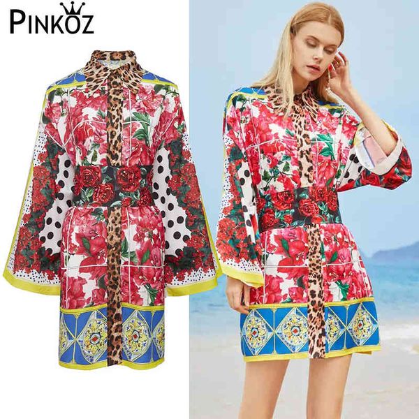 runway designer patchwork polka do flower rose printed leopard mini dress loose flare sleeve party dresses with girdle za 210421, Black;gray
runway designer patchwork polka do flower rose printed leopard mini dress loose flare sleeve party dresses with girdle za 210421, Black;gray