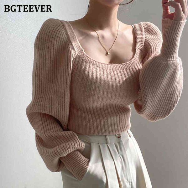 sweaters chic elegant square collar women knitting jumpers autumn winter warm slim female lantern sleeve pullover sweaters 4h8l, White;black
sweaters chic elegant square collar women knitting jumpers autumn winter warm slim female lantern sleeve pullover sweaters 4h8l, White;black
