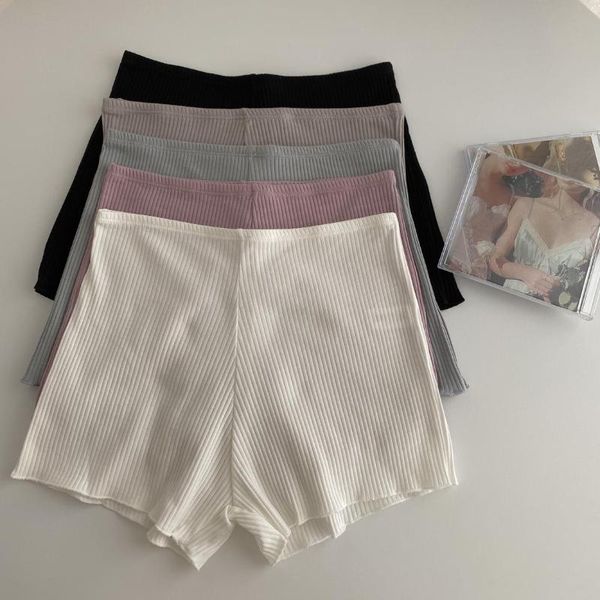 women's leggings viscose seemless safety shorts 2021 summer style solid color casual thin anti-exposure, Black
women's leggings viscose seemless safety shorts 2021 summer style solid color casual thin anti-exposure, Black