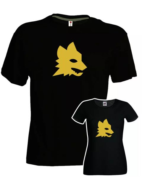 t-shirt rome football wolf crest vintage yellow cotton black man woman stage, White;black
t-shirt rome football wolf crest vintage yellow cotton black man woman stage, White;black