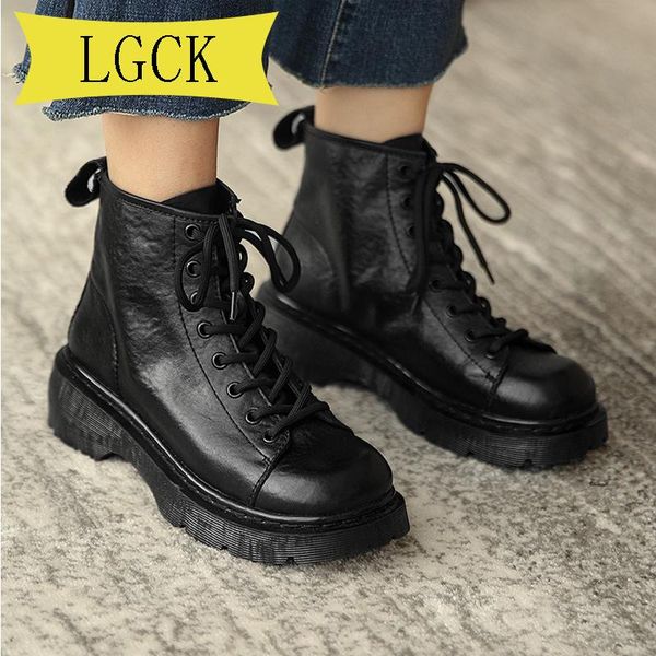 boots plus size 34-39 motorcycle platform women shoes autumn winter fur fashion round toe lace-up horsehide ladies, Black
boots plus size 34-39 motorcycle platform women shoes autumn winter fur fashion round toe lace-up horsehide ladies, Black
