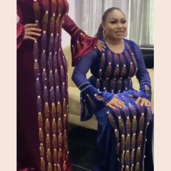 ethnic clothing african women velour evening gowns shiny rhinestone party dress flare sleeve kaftan robe o-neck maxi djellaba, Red
ethnic clothing african women velour evening gowns shiny rhinestone party dress flare sleeve kaftan robe o-neck maxi djellaba, Red