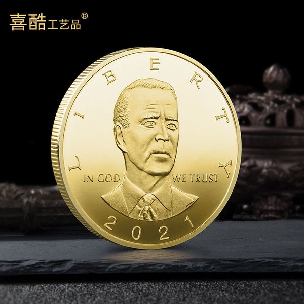 souvenir 2021 u.s. president biden's medal gold and silver coin portrait relief foreign coins
souvenir 2021 u.s. president biden's medal gold and silver coin portrait relief foreign coins