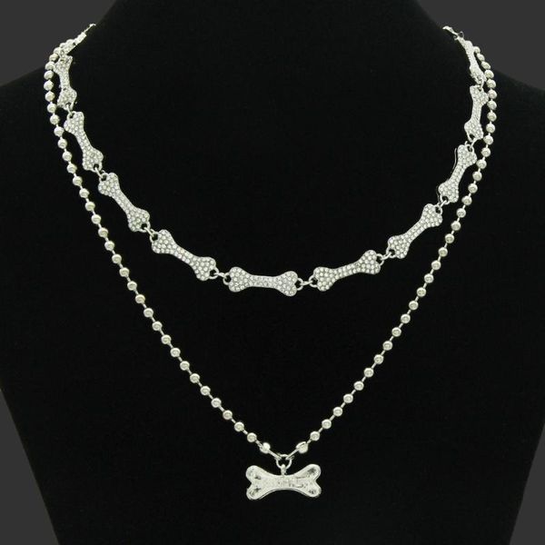 pendant necklaces andshiny necklace set for women men full zircon bone neck fashion simple round bead chain accessories jewelry girl gift, Silver
pendant necklaces andshiny necklace set for women men full zircon bone neck fashion simple round bead chain accessories jewelry girl gift, Silver