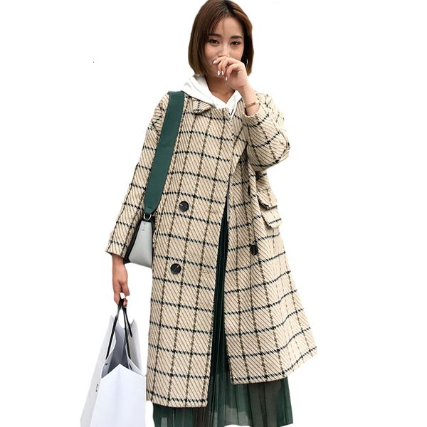jacket autumn long thick women's coat retro chess single female wool cashmere coats adjustment thin outerwear xh910 9zxk, Black;brown
jacket autumn long thick women's coat retro chess single female wool cashmere coats adjustment thin outerwear xh910 9zxk, Black;brown