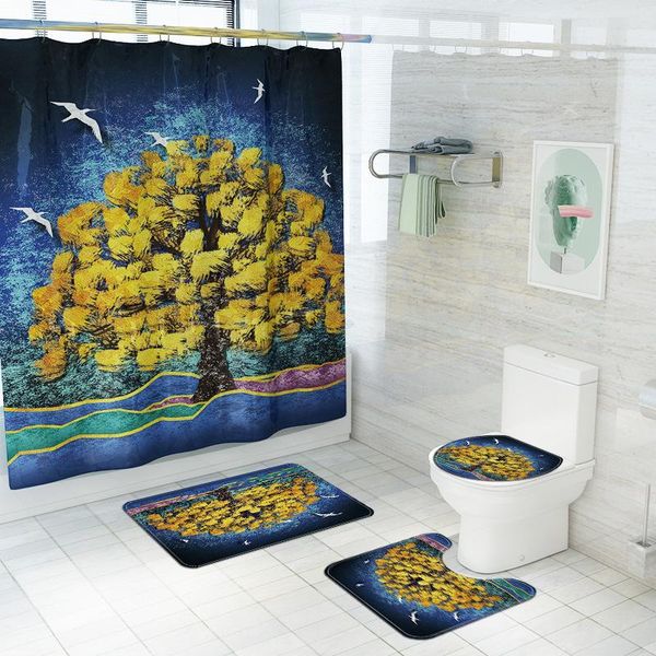bath mats creative 3d printed bathroom set curtain waterproof shower carpet for toilet cover mat
bath mats creative 3d printed bathroom set curtain waterproof shower carpet for toilet cover mat