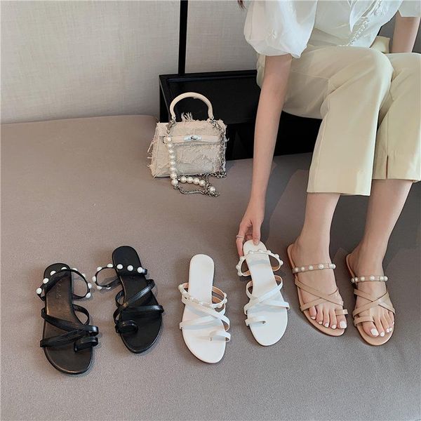 slippers rubber flip flops shoes cross-tied casual string bead big size slides low slipers women hawaiian luxury flat 2021 pu fa, Black
slippers rubber flip flops shoes cross-tied casual string bead big size slides low slipers women hawaiian luxury flat 2021 pu fa, Black